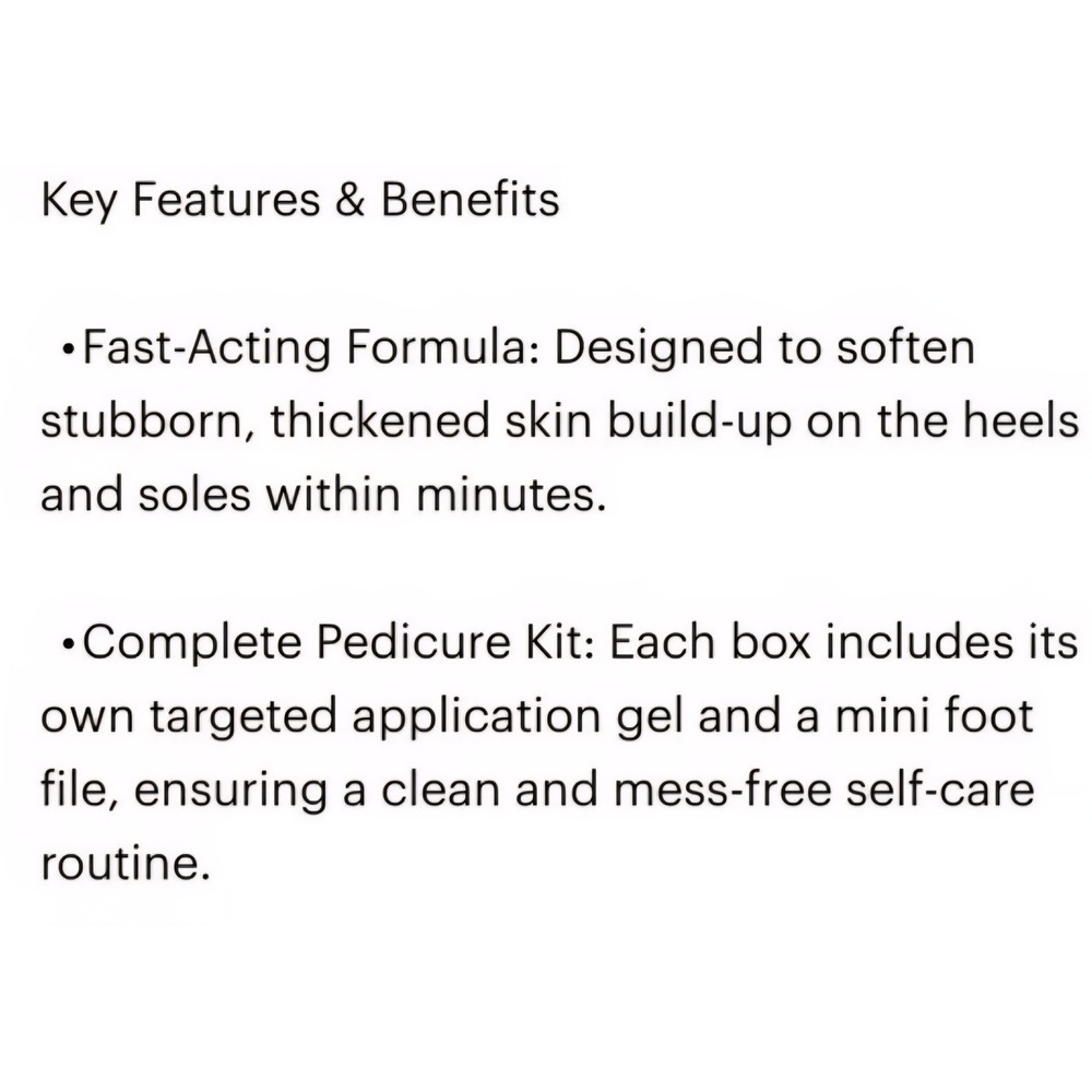 3x Beauty 360 Callus and Dry Skin Treatment 1oz Pedicure Kit with File CVS Feet - Picture 5 of 7